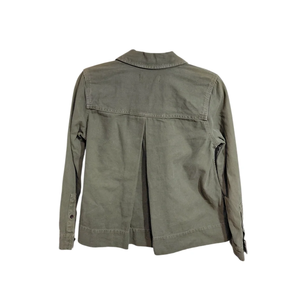 Madewell Olive Jean Jacket - Picture 2 of 5